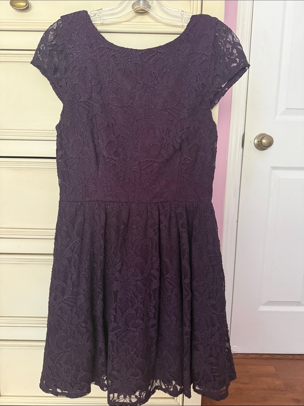 Speechless Party Dress Teen Junior Purple size 13